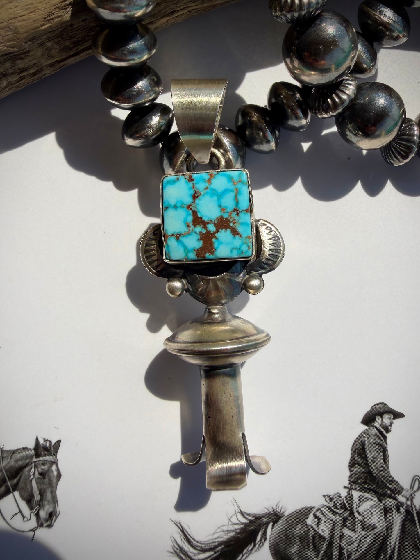 Golden Hills Blossom Pendant