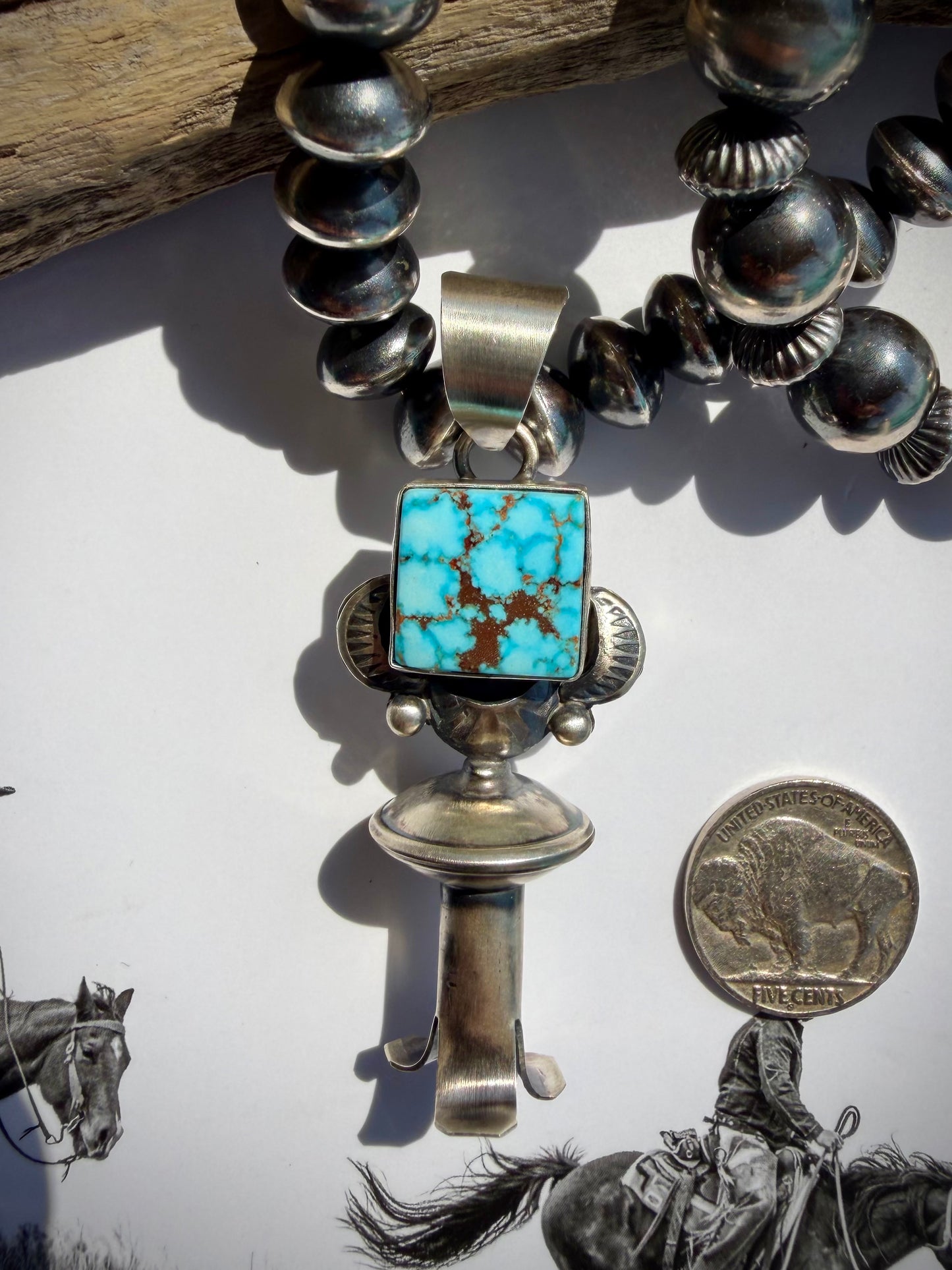 Golden Hills Blossom Pendant