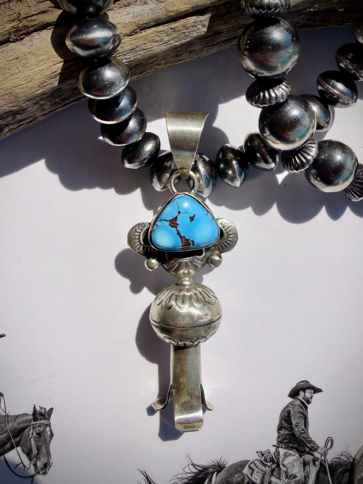 Golden Hills Blossom Pendant
