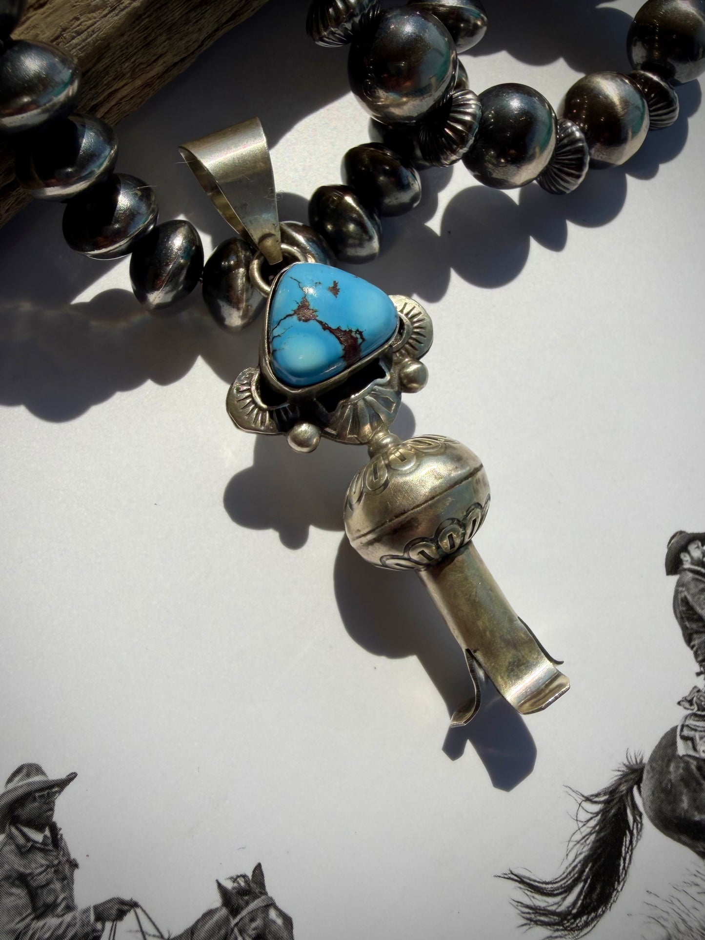 Golden Hills Blossom Pendant