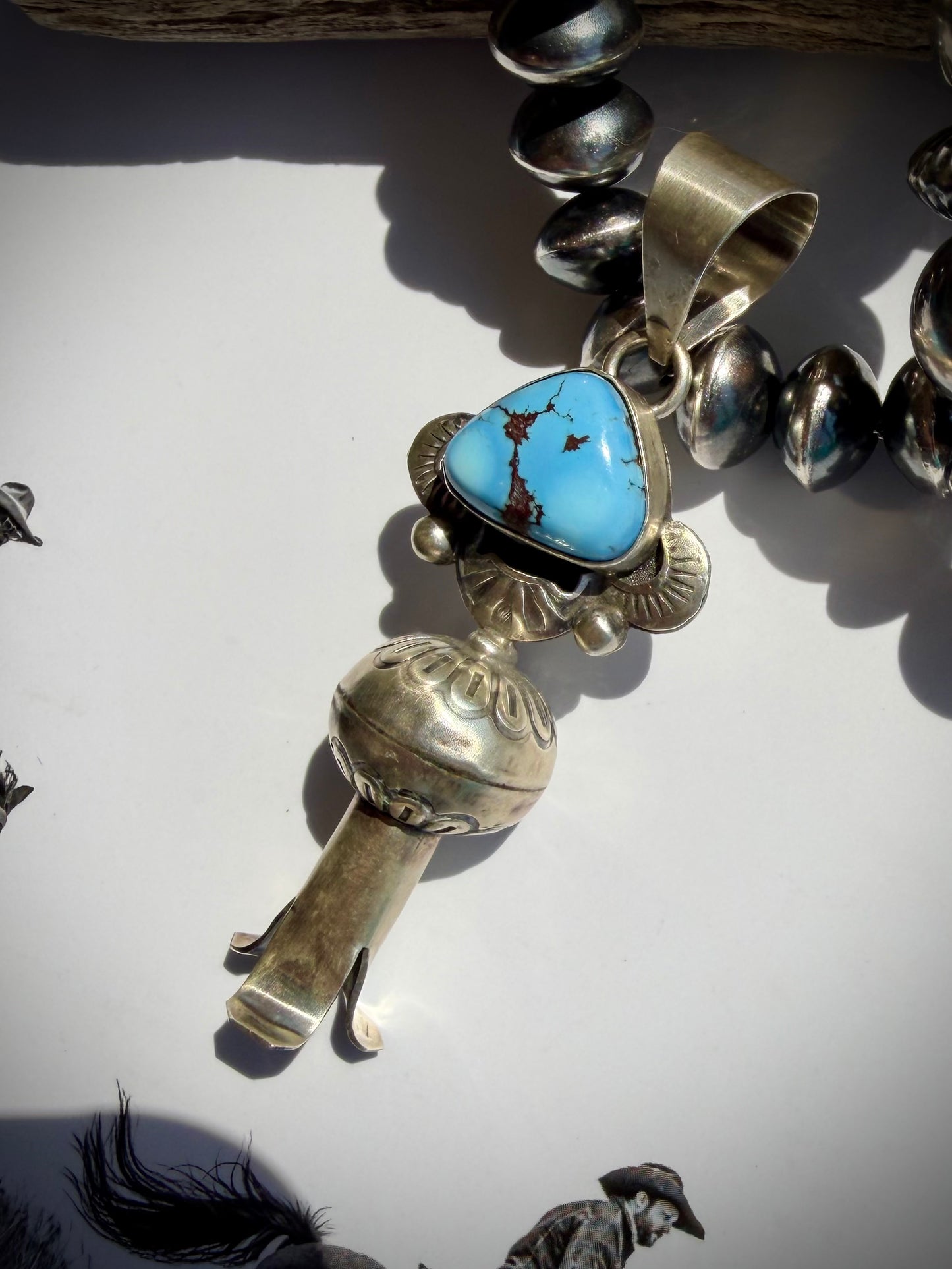 Golden Hills Blossom Pendant