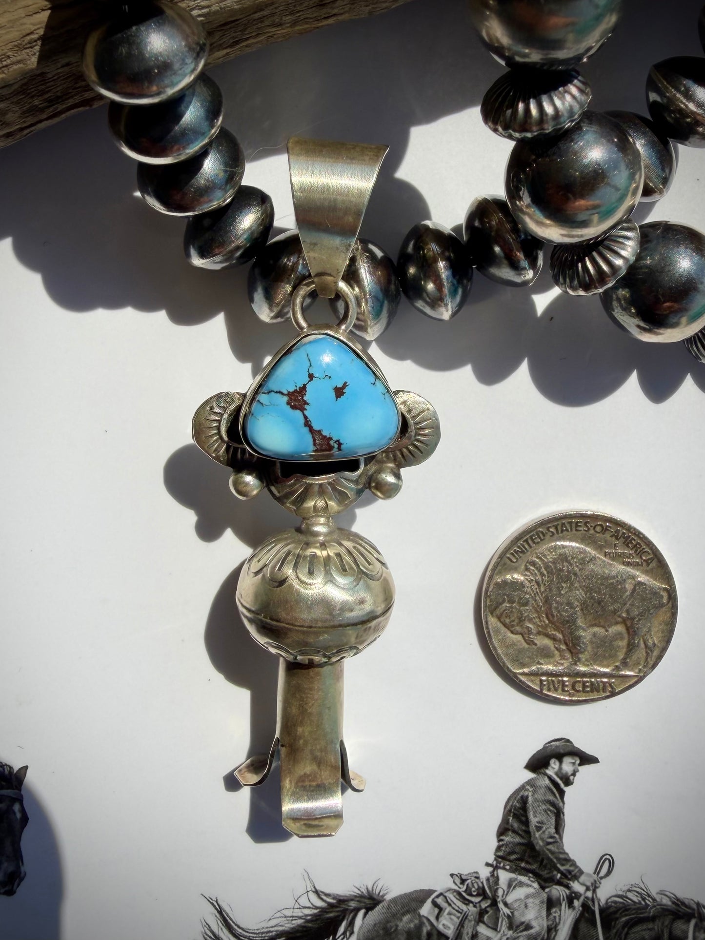 Golden Hills Blossom Pendant