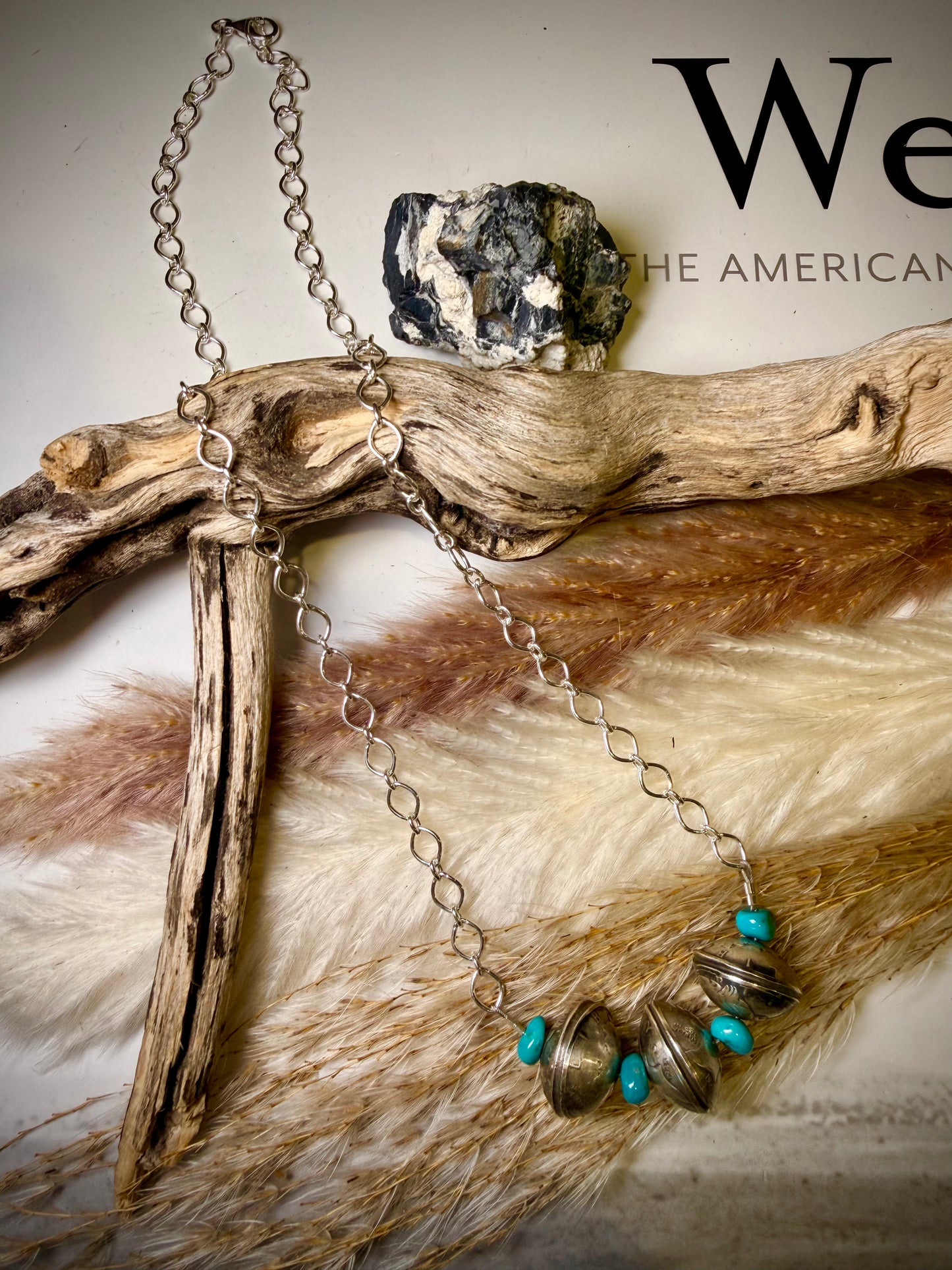 Mercury Dime and Turquoise Perfect Layering Necklace