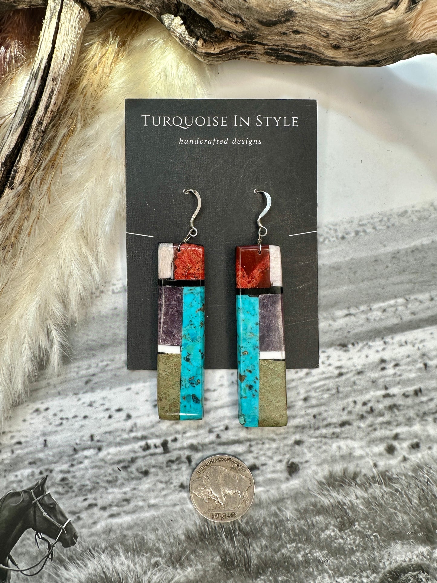 Santo Domingo Slab Earrings