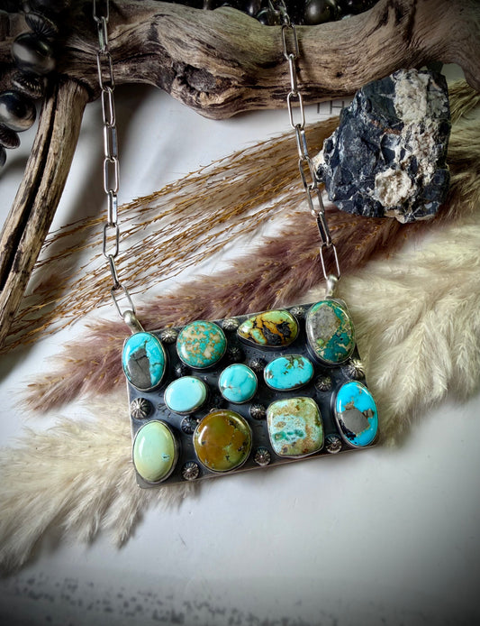 Dry Creek and Blackjack Bar Necklace