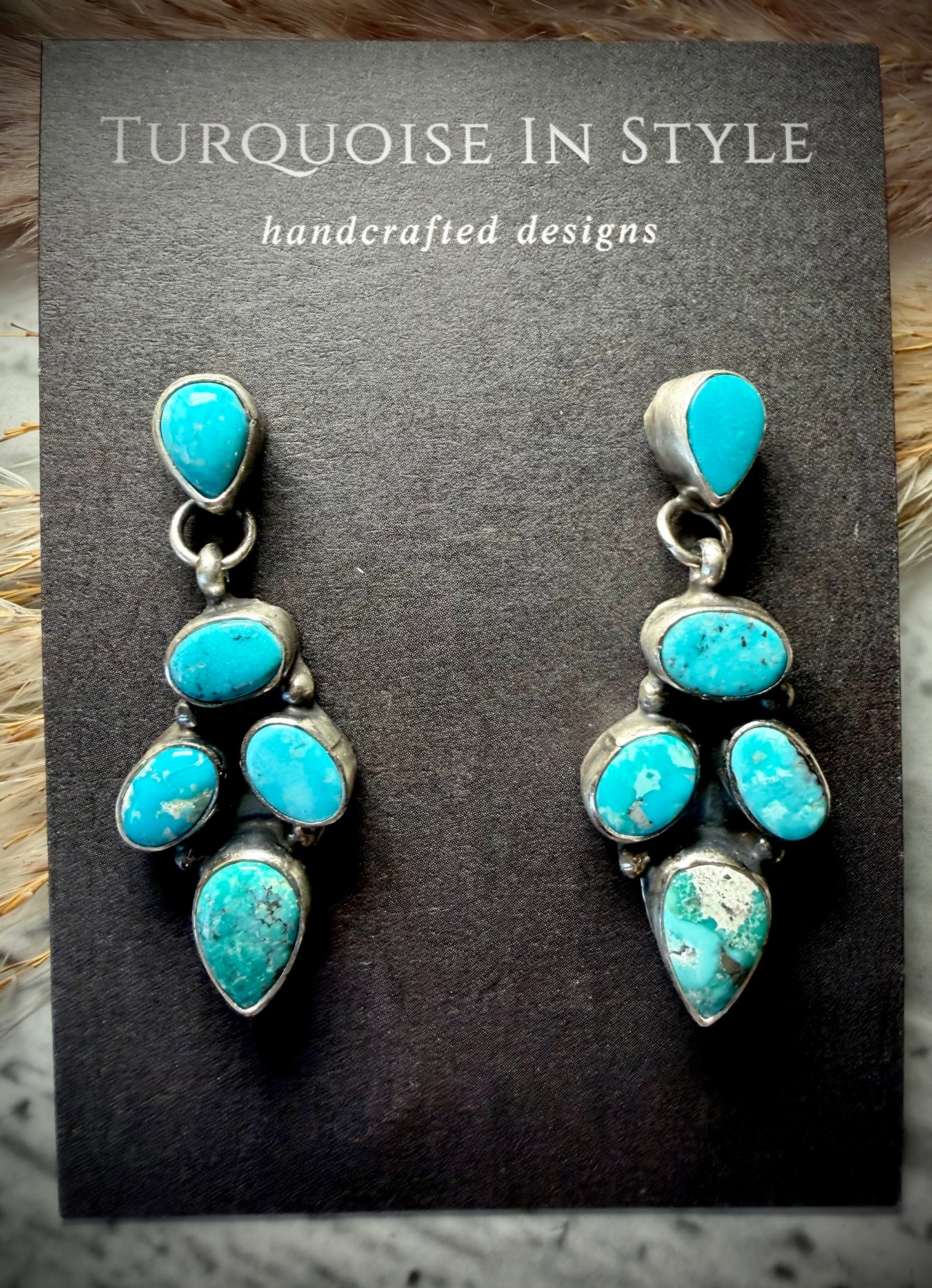 Ella Peter Stud Dangle Earrings