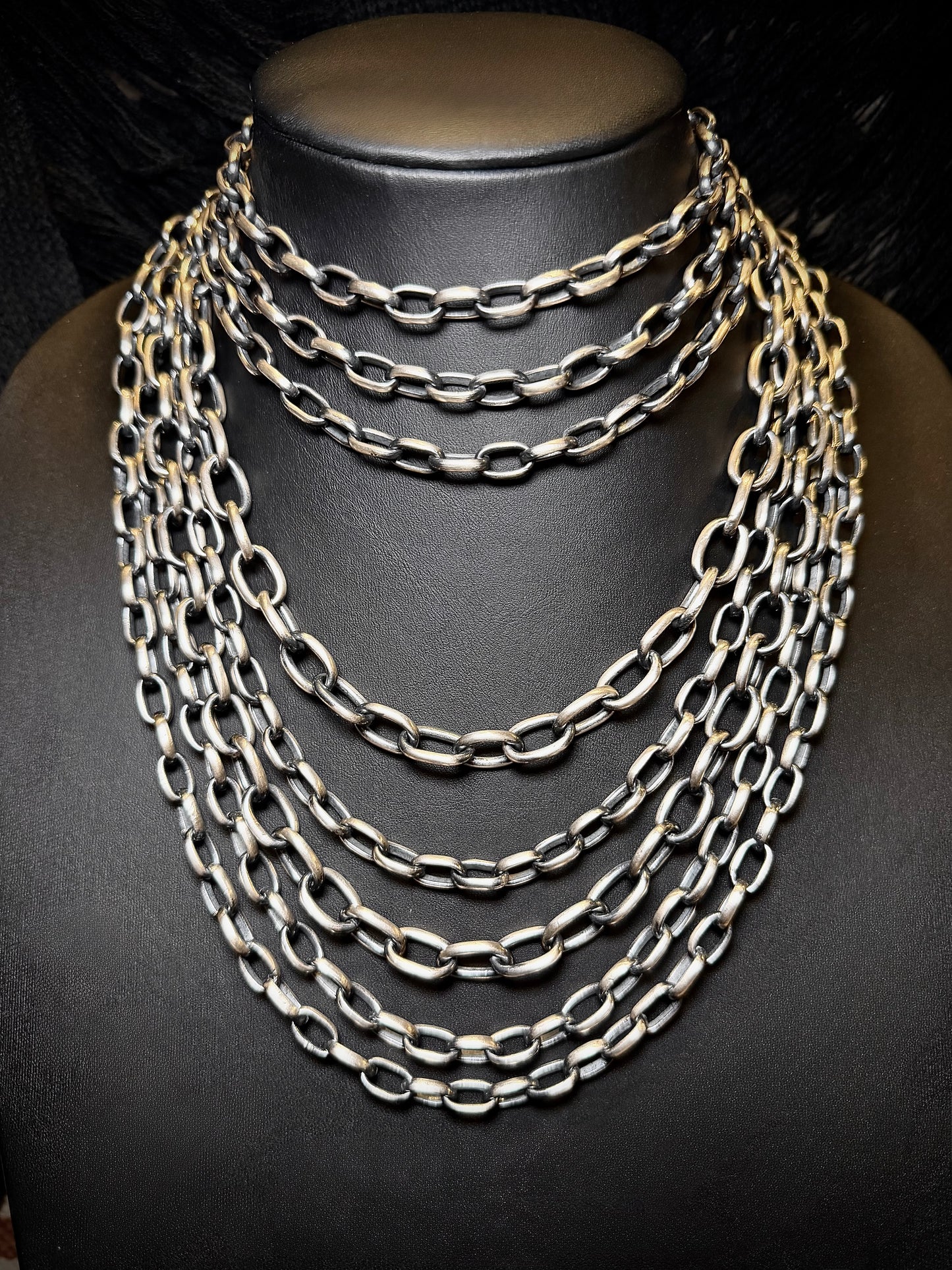 Chimney Butte Handmade Chain Necklace