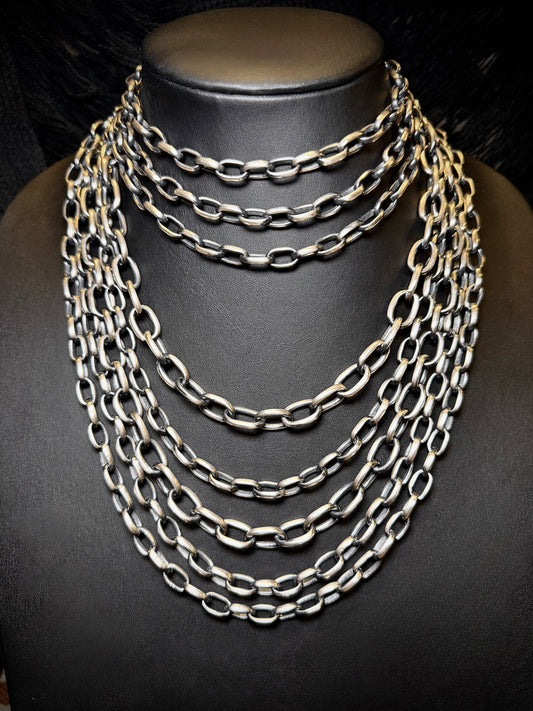 Chimney Butte Handmade Chain Necklace