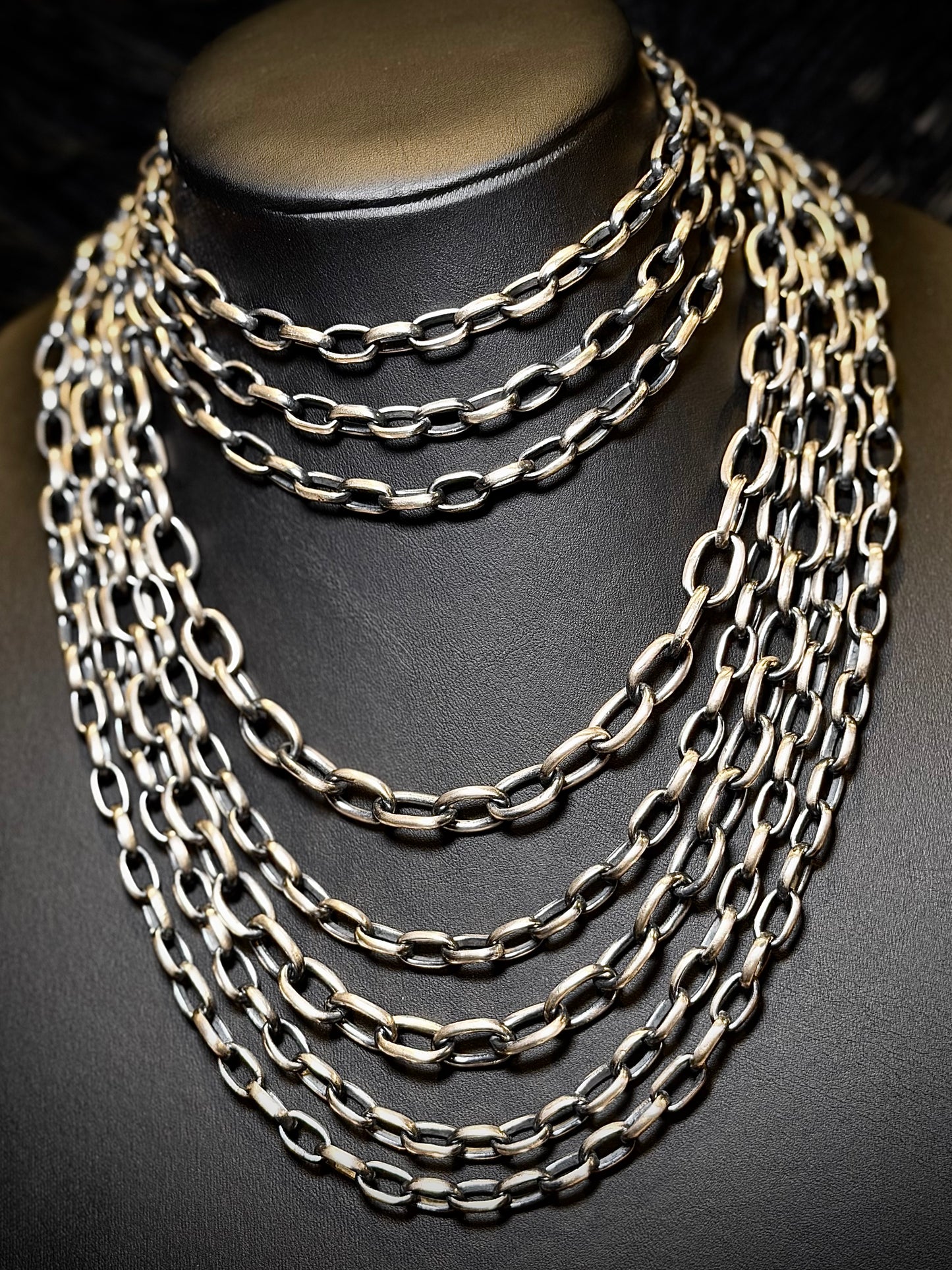 Chimney Butte Handmade Chain Necklace