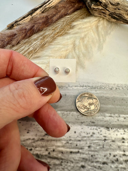 Tiny 2mm Studs by Dorthy Yazzie