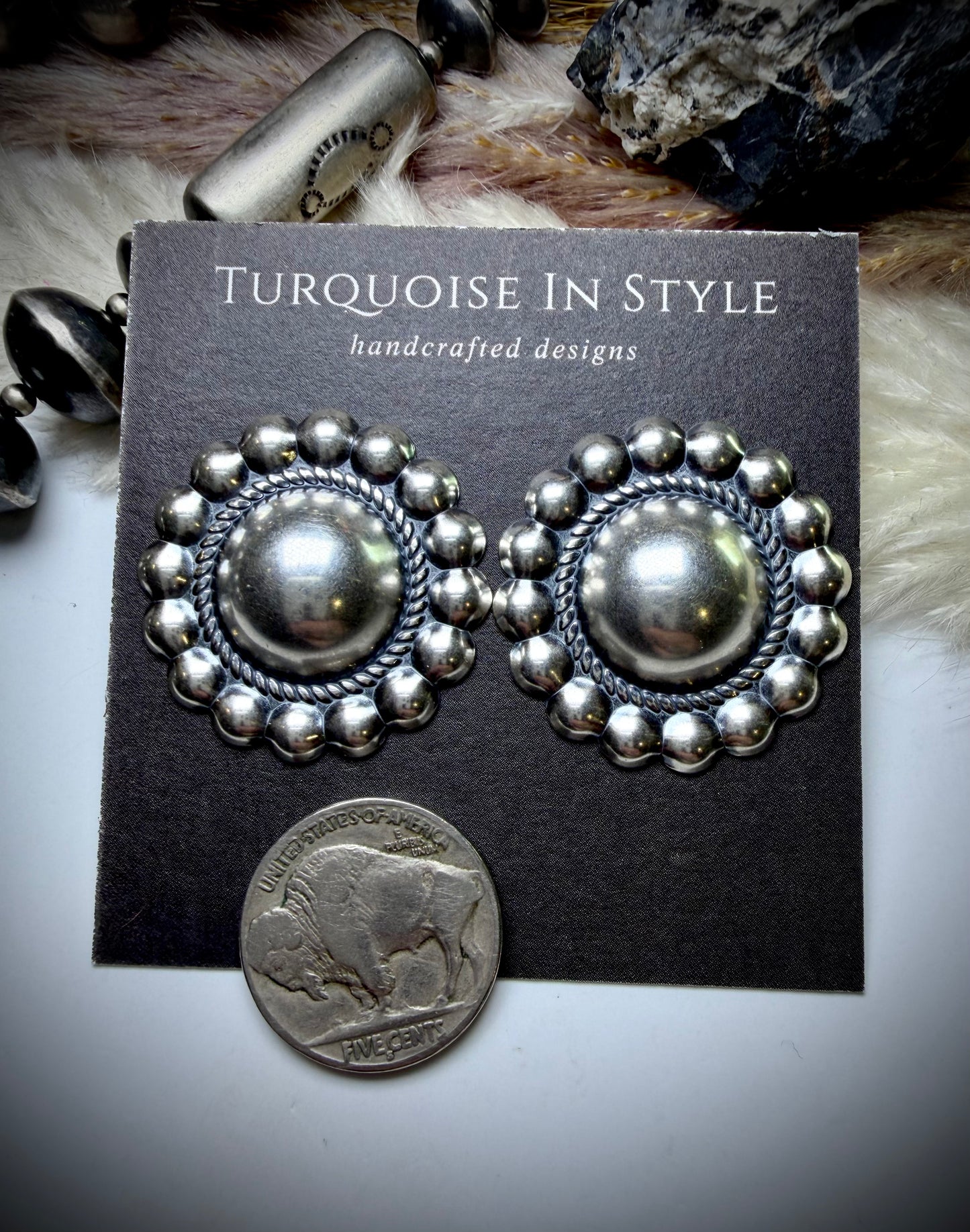 Mego Concho Earrings