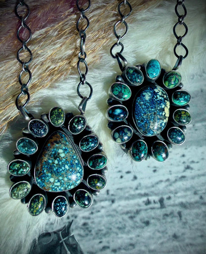 New Lander Cluster Pendant Necklaces
