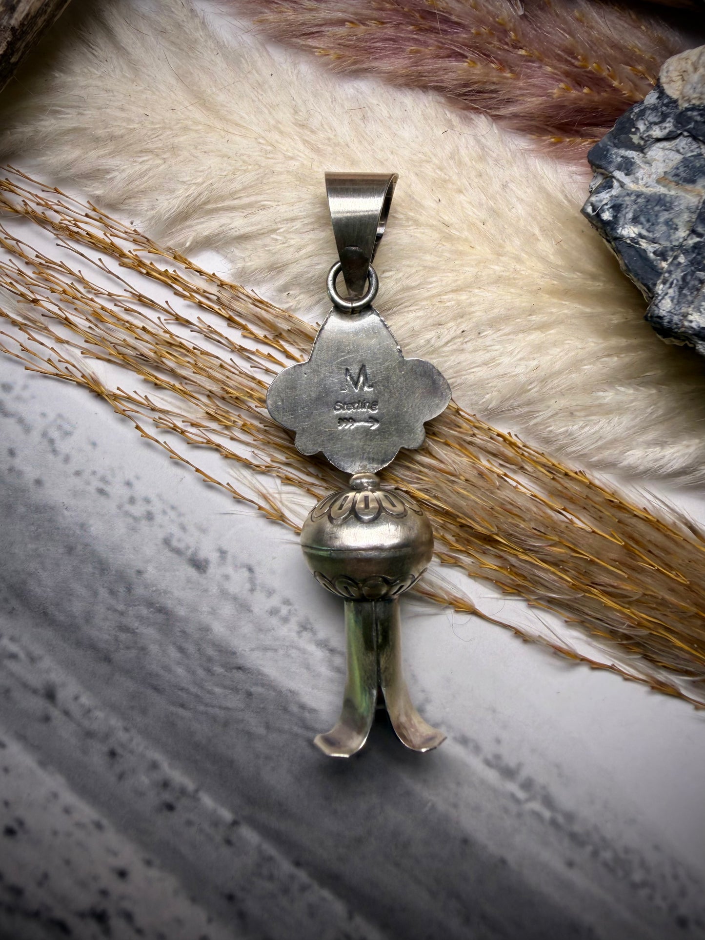 Golden Hills Blossom Pendant