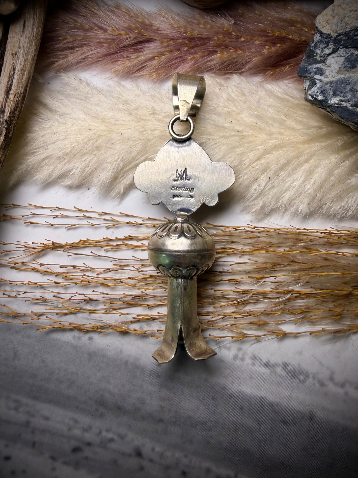 Golden Hills Blossom Pendant