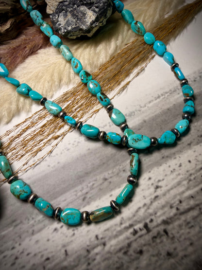 Turquoise Beaded Necklace