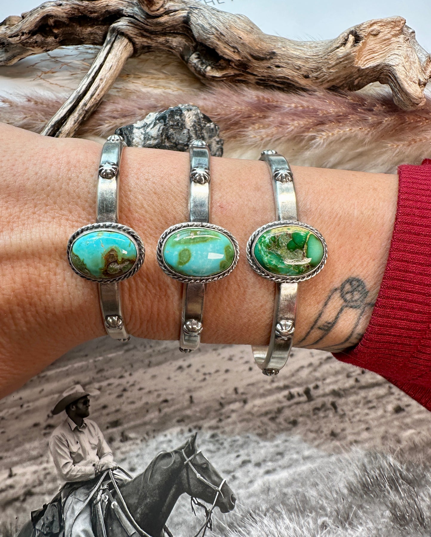 Samuel Yellowhair Sonoran Bracelets
