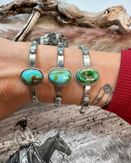 Samuel Yellowhair Sonoran Bracelets