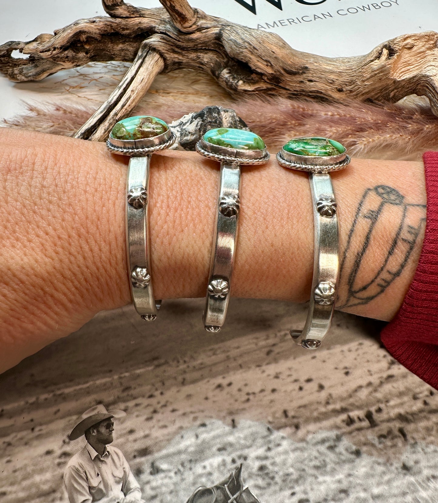 Samuel Yellowhair Sonoran Bracelets