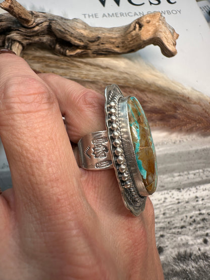 Easter Blue Turquoise Ring