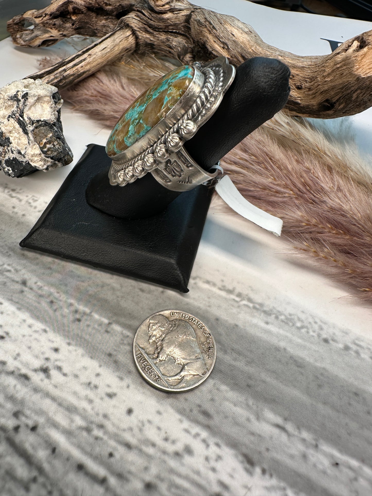 Easter Blue Turquoise Ring
