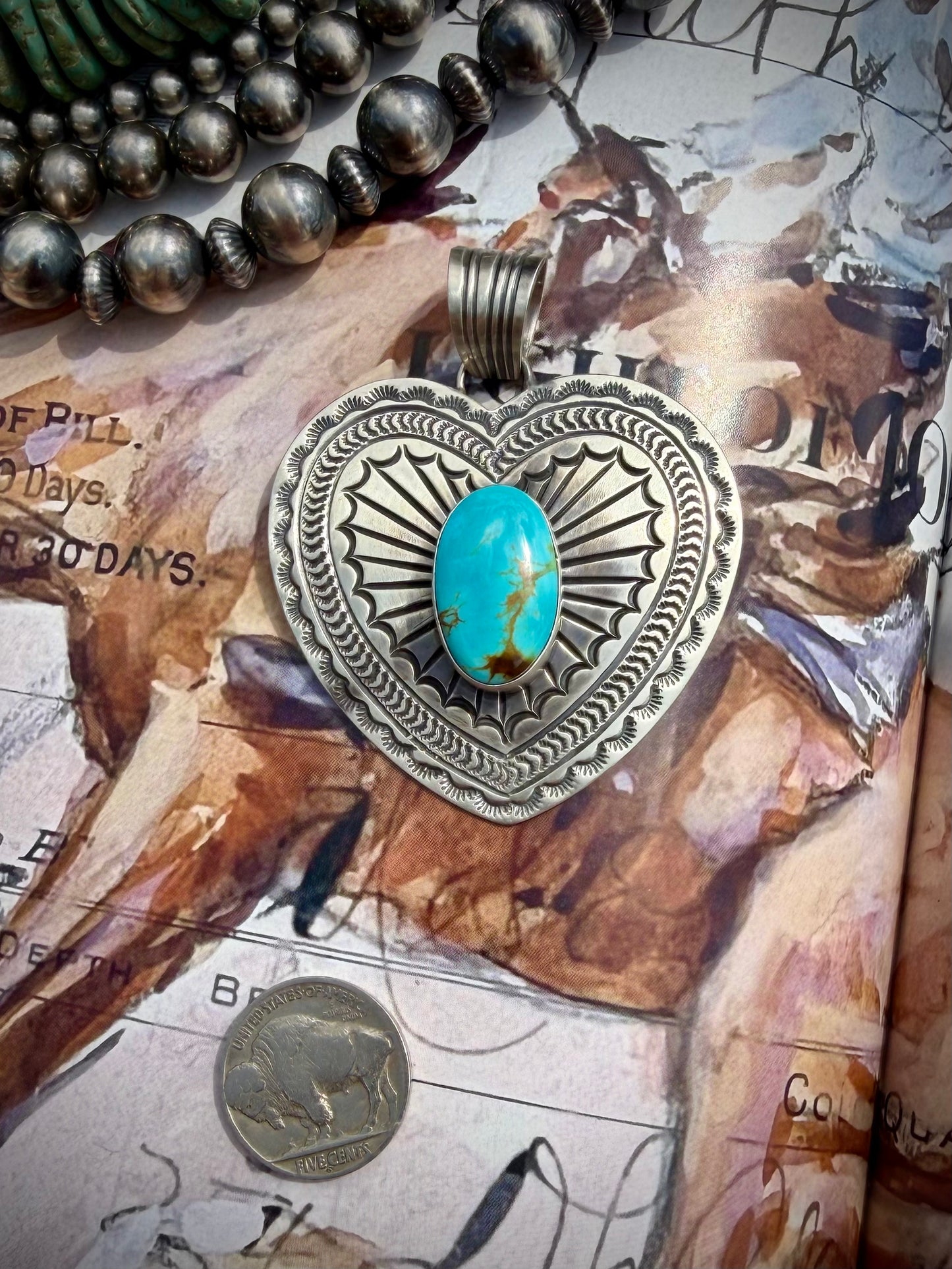 June Delgarito Heart Pendant