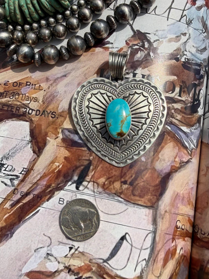 June Delgarito Heart Pendant