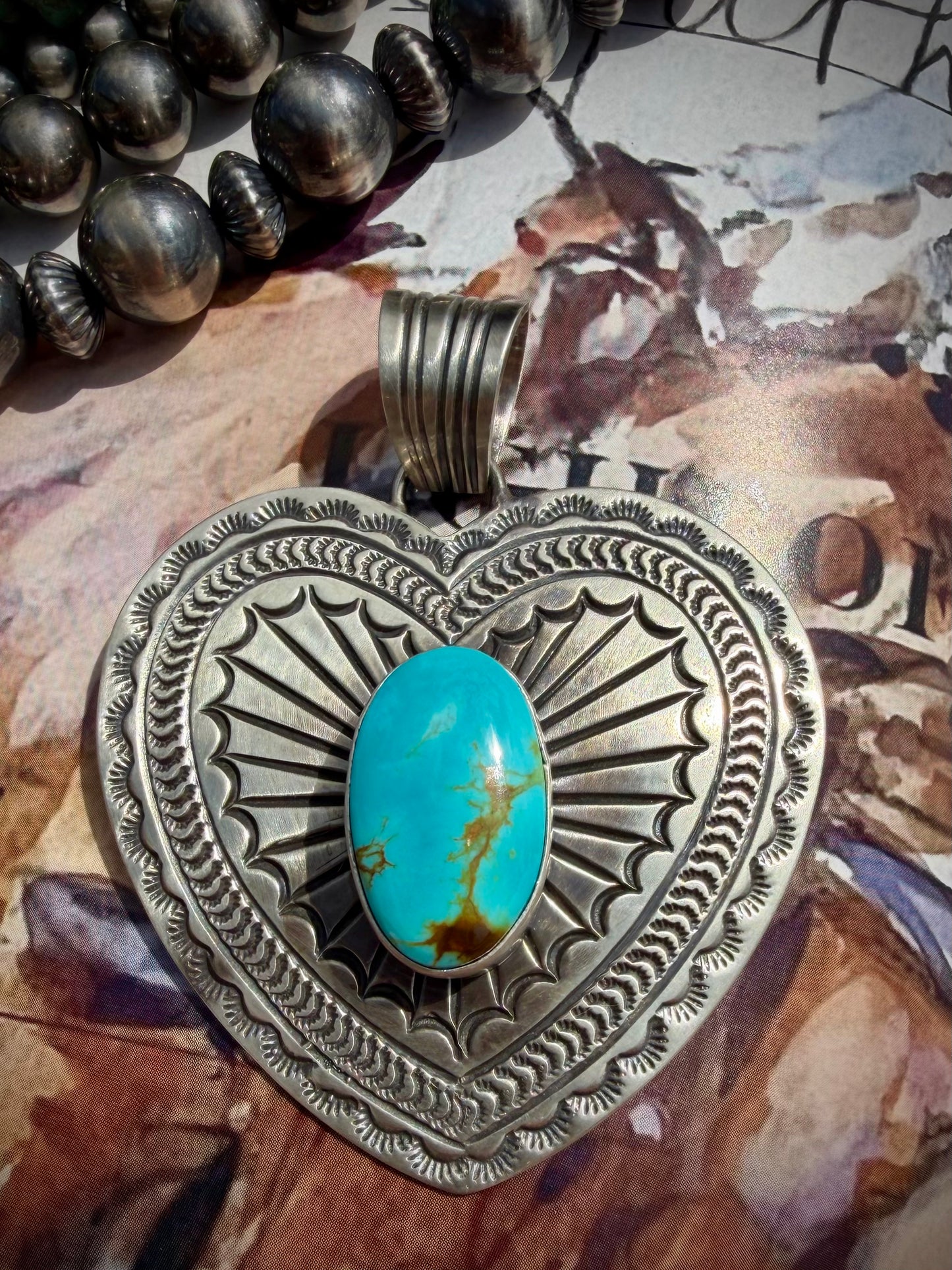 June Delgarito Heart Pendant