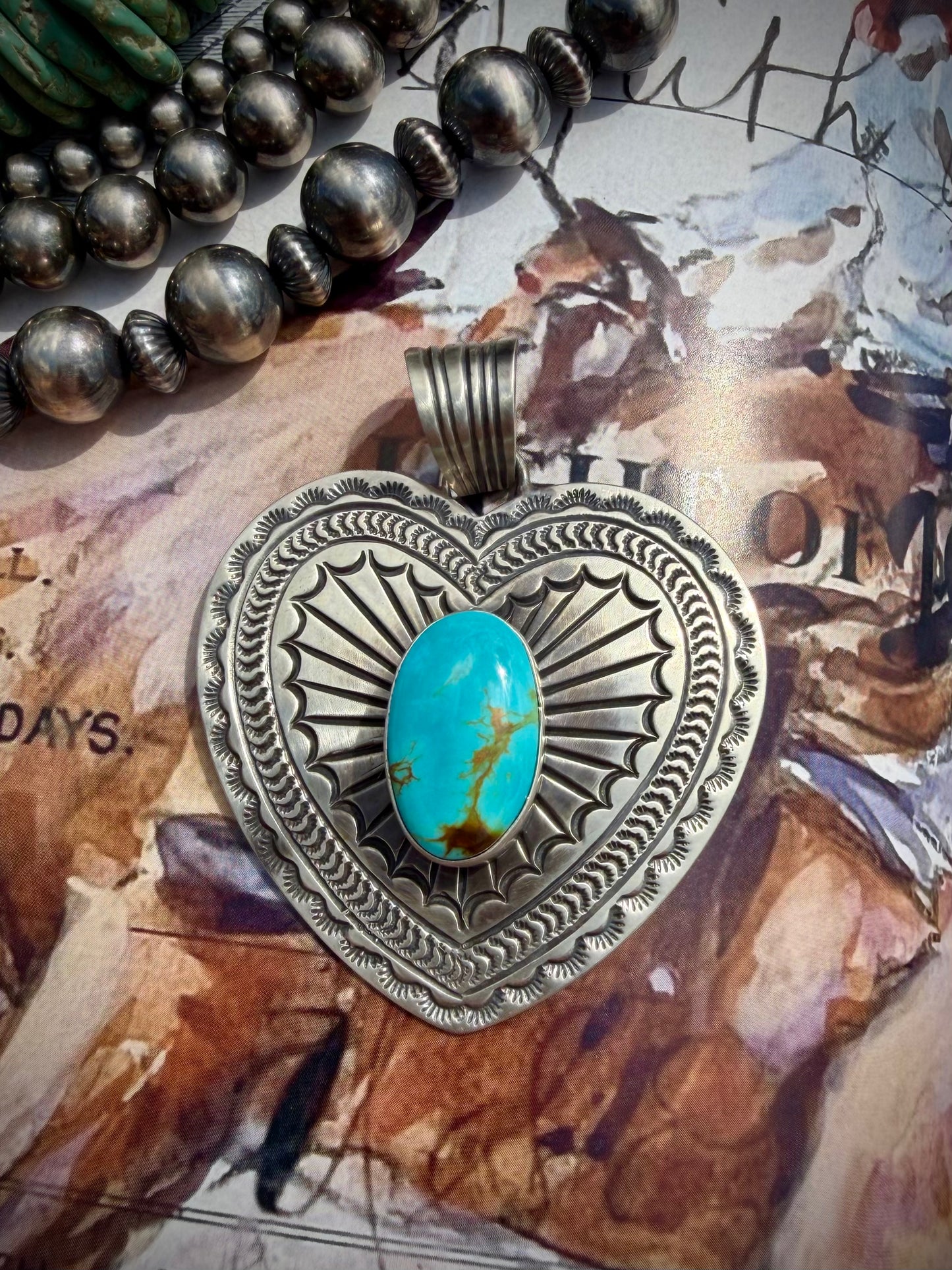 June Delgarito Heart Pendant