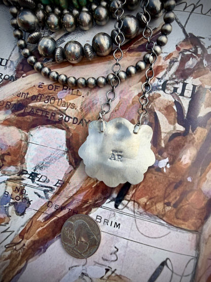 Mine 8 Cluster Pendant Necklace