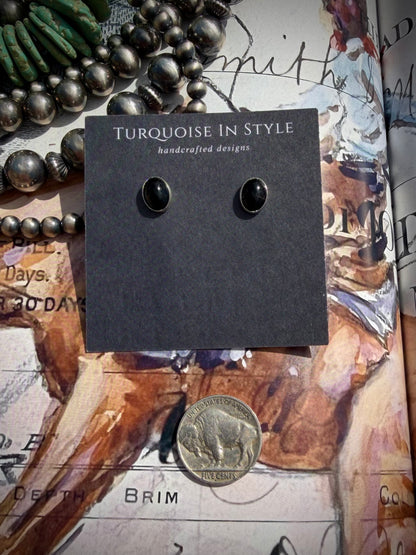 Small Onyx Studs