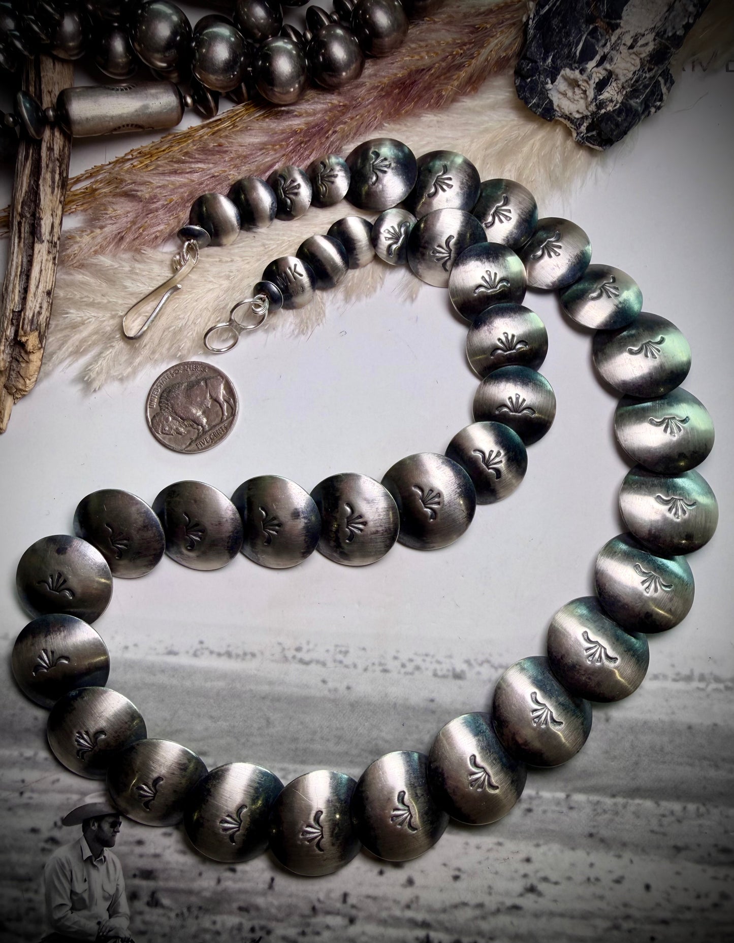 24" Marietta Kellywood Graduated Pillow Bead Necklace