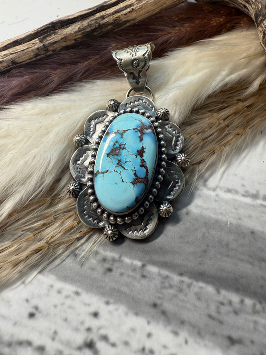 One-of-a-Kind, Show-Stopping, Golden Hills Pendant