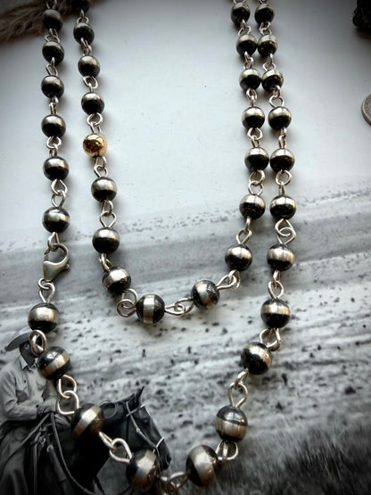10mm 50" Rosary Pearl Necklace