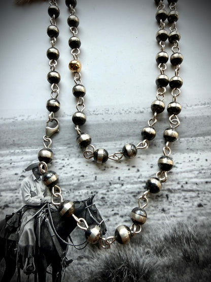 10mm 50" Rosary Pearl Necklace