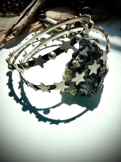 Seein' Stars Bangle by Chris Etsitty