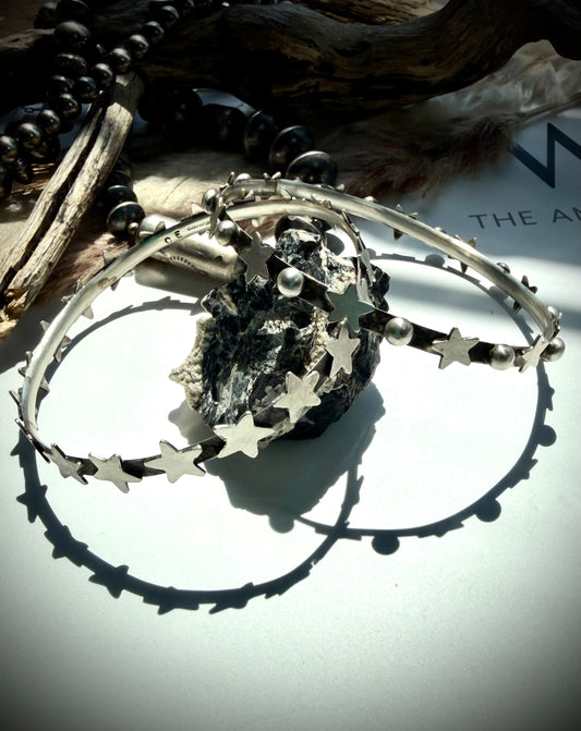 Seein' Stars Bangle by Chris Etsitty