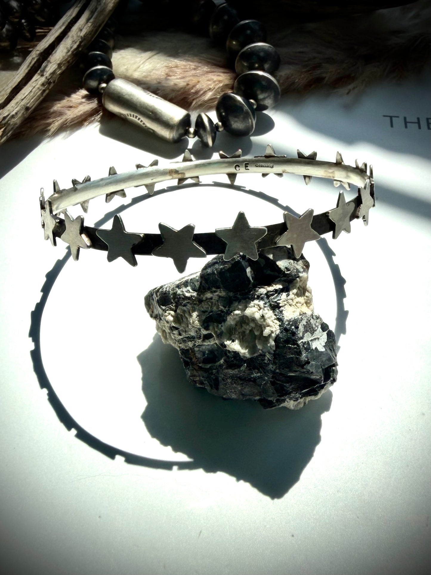 Seein' Stars Bangle by Chris Etsitty