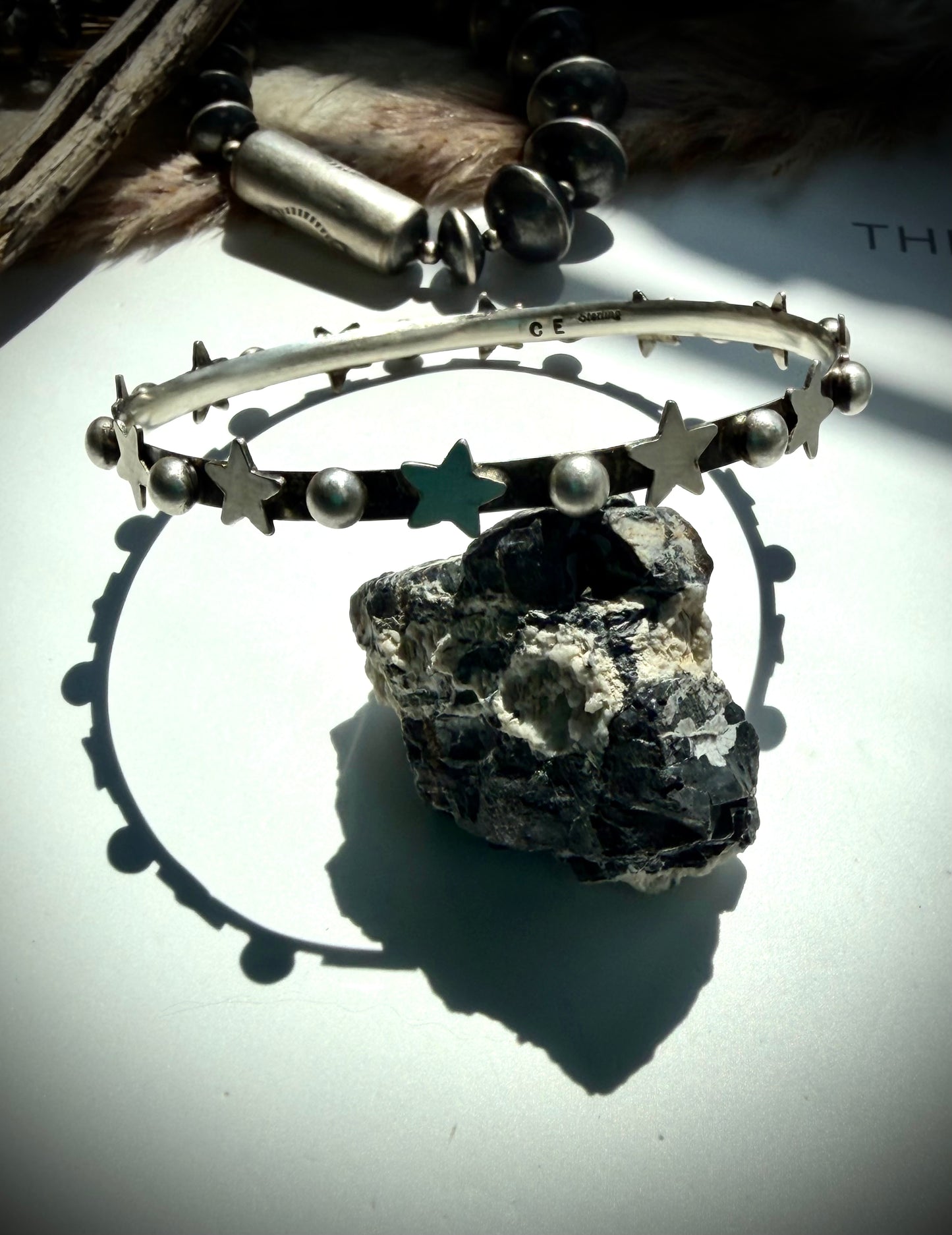 Seein' Stars Bangle by Chris Etsitty