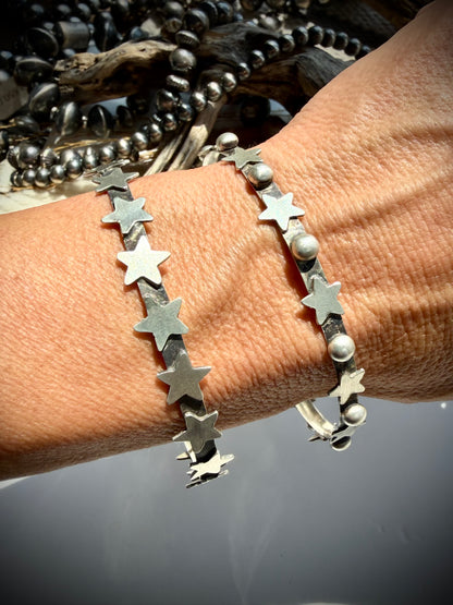 Seein' Stars Bangle by Chris Etsitty