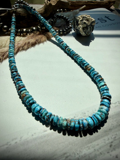18" AMAZING Golden Hills Graduated Necklace