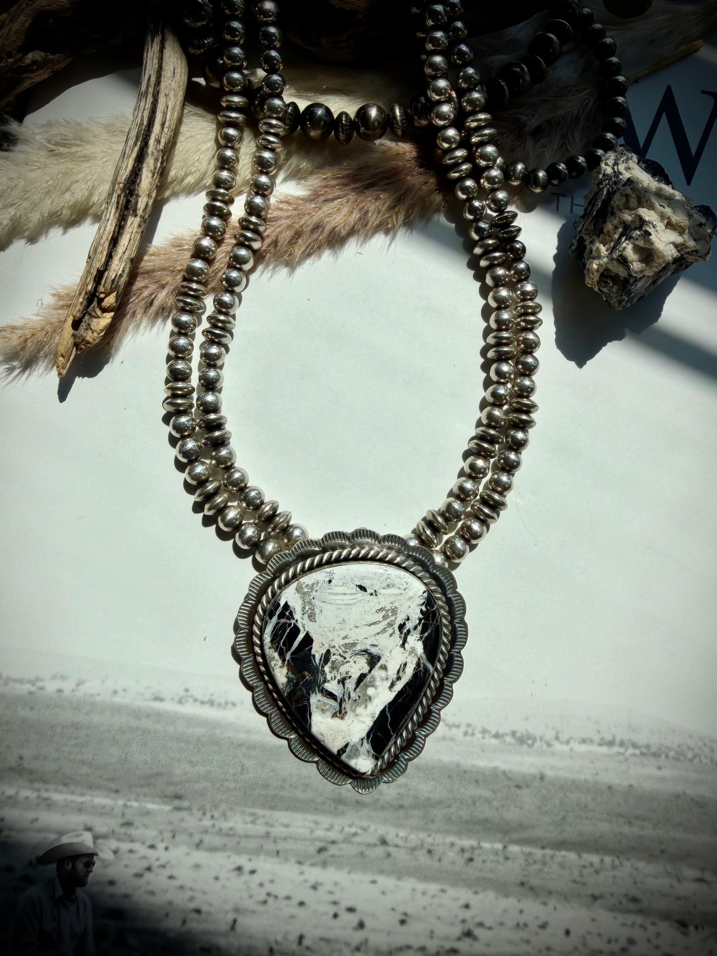 White Buffalo Princess Necklace