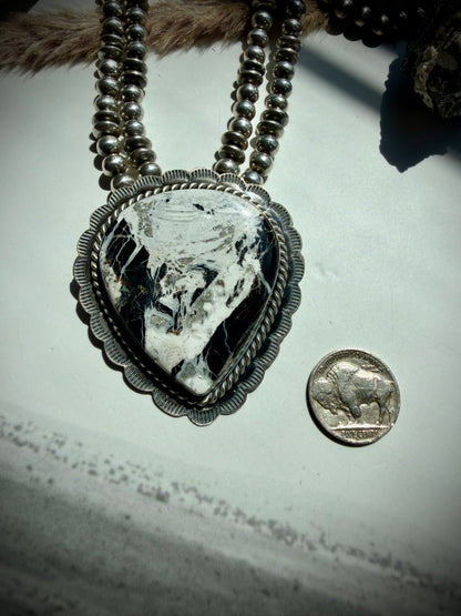 White Buffalo Princess Necklace