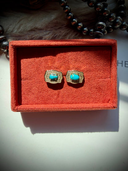SpurWest Ultra Mini Buckle Earrings- Multiple Styles!