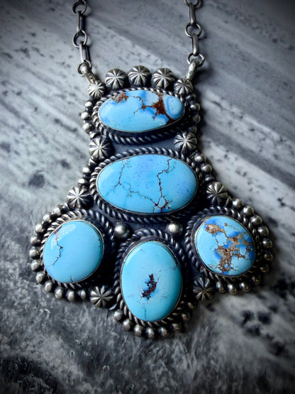 Golden Hills Pendant Necklace and Earring Set by Jeff James