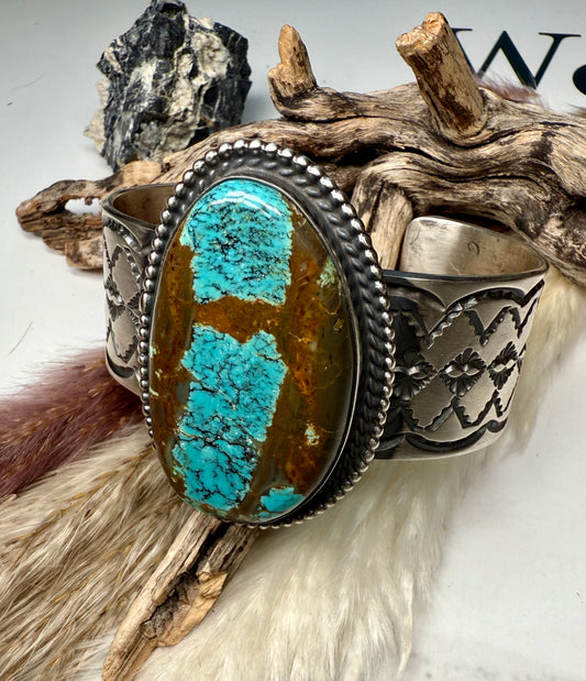Bold and Beautiful Mine 8 Chimney Butte Cuff
