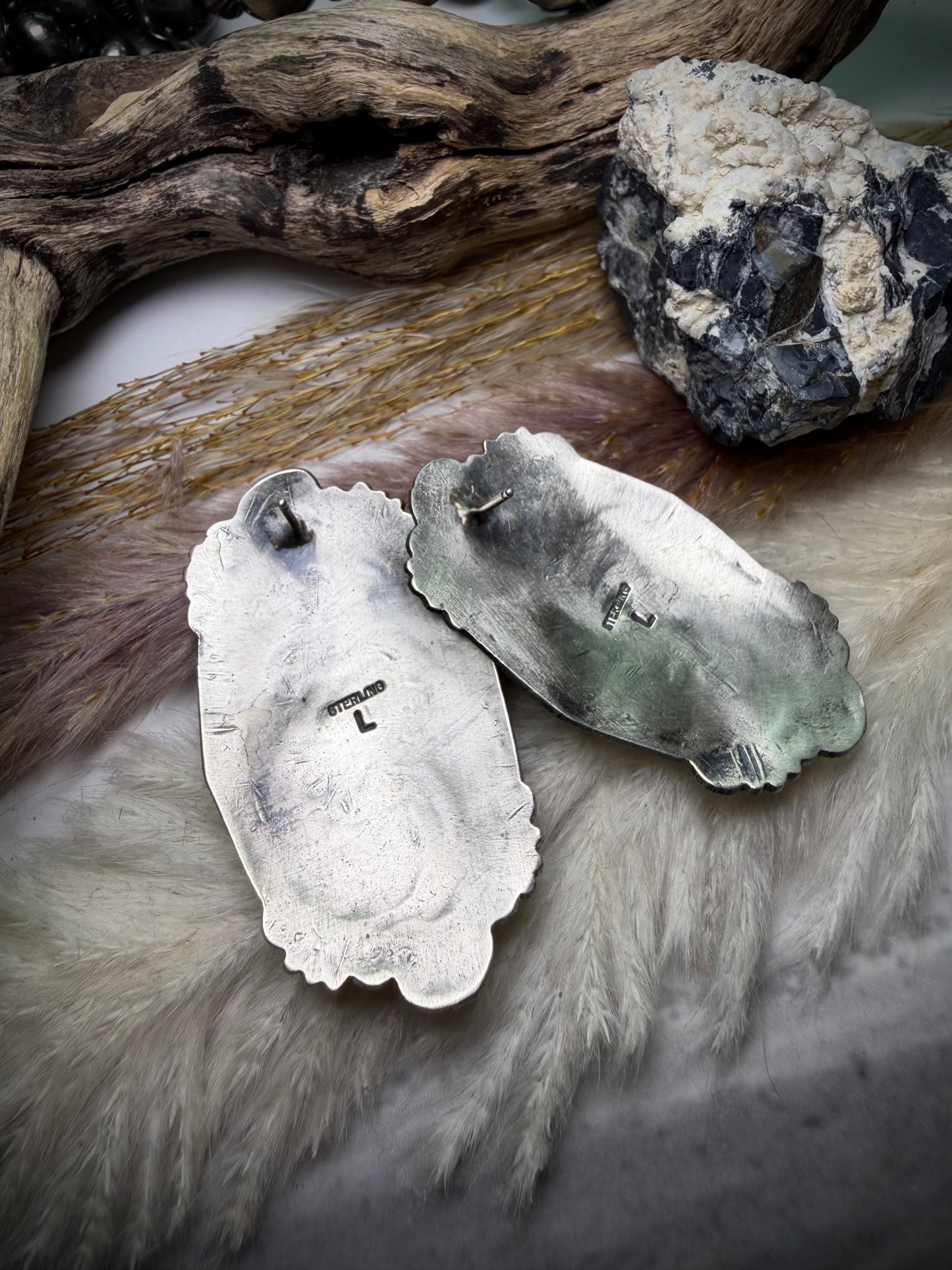 Jeff Largo Concho Earrings