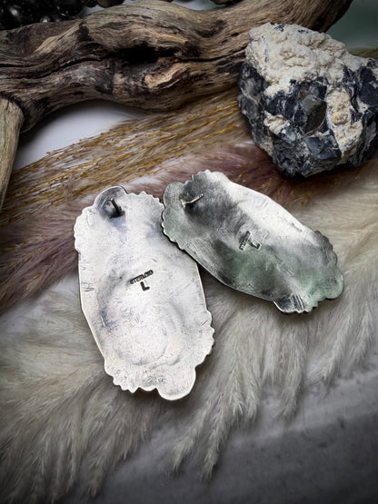 Jeff Largo Concho Earrings