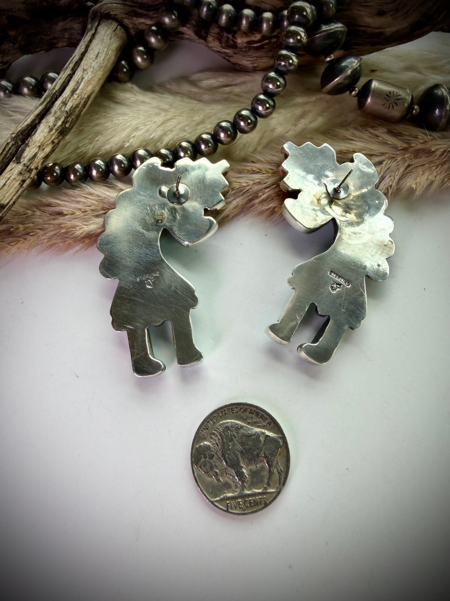 Federico Sleeping Beauty Turquoise Dancer Earrings