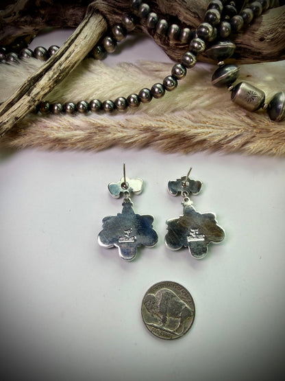 Federico Turquoise Dangle Earrings