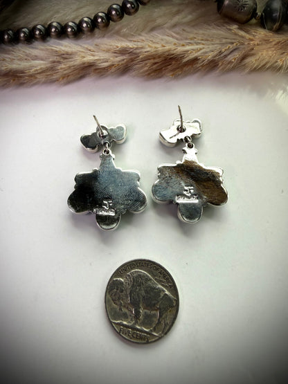 Federico Turquoise Dangle Earrings